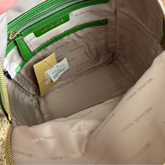 Authentic Michael Kors Leather Backpack - Picture 11 of 13